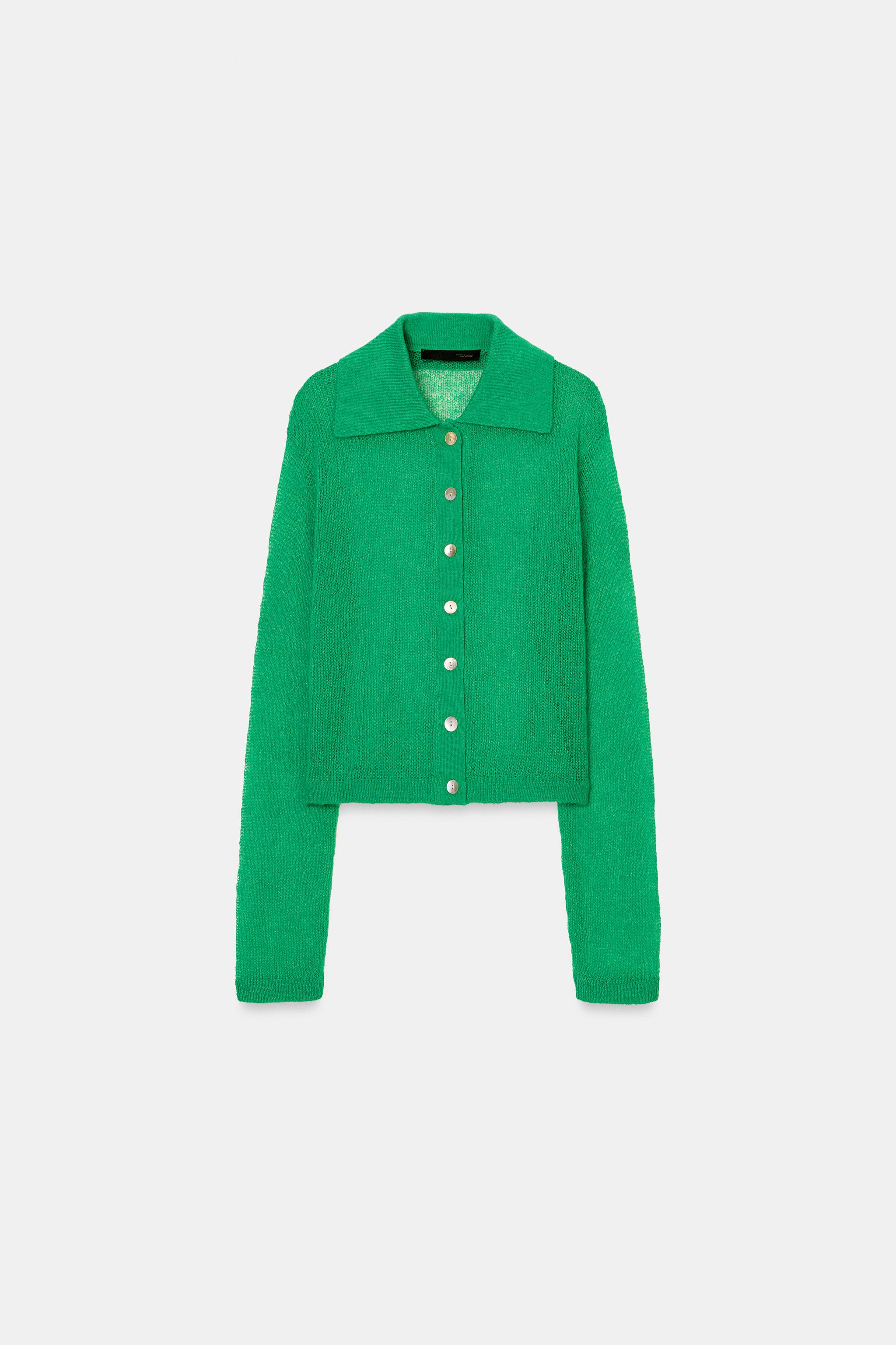 GILET EN MAILLE COL POLO